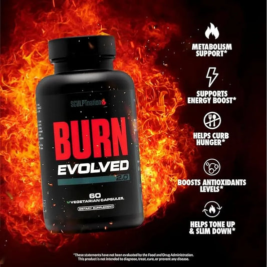 Burn Evolved 2.0 - Powerful Metabolism Support & Energy Booster