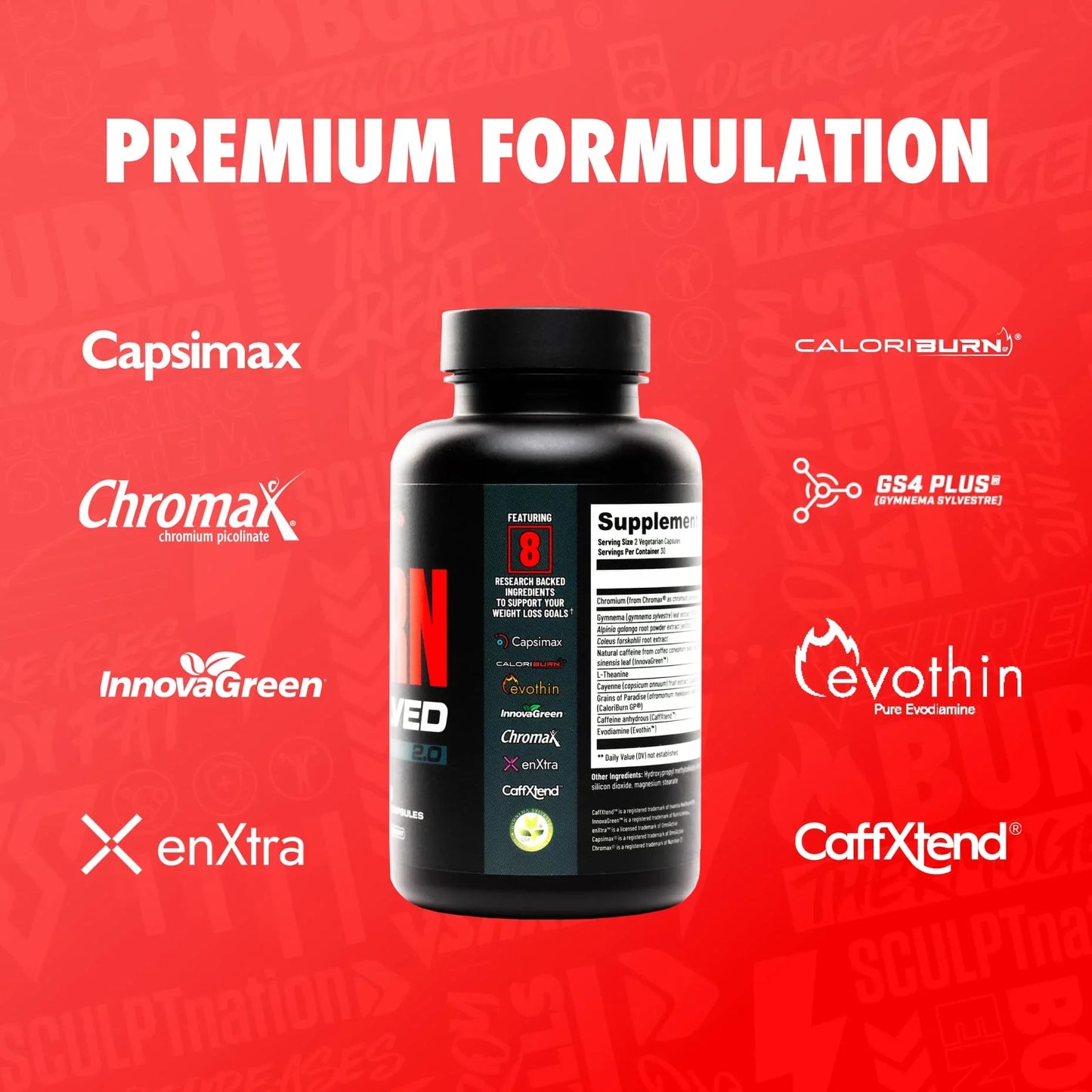 Burn Evolved 2.0 - Powerful Metabolism Support & Energy Booster