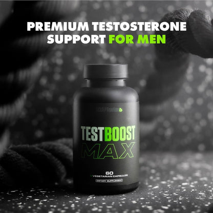 Sculpt Nation TestBoost Max‑Testosterone Supplement for Men‑Natural Energy & Stamina Capsules